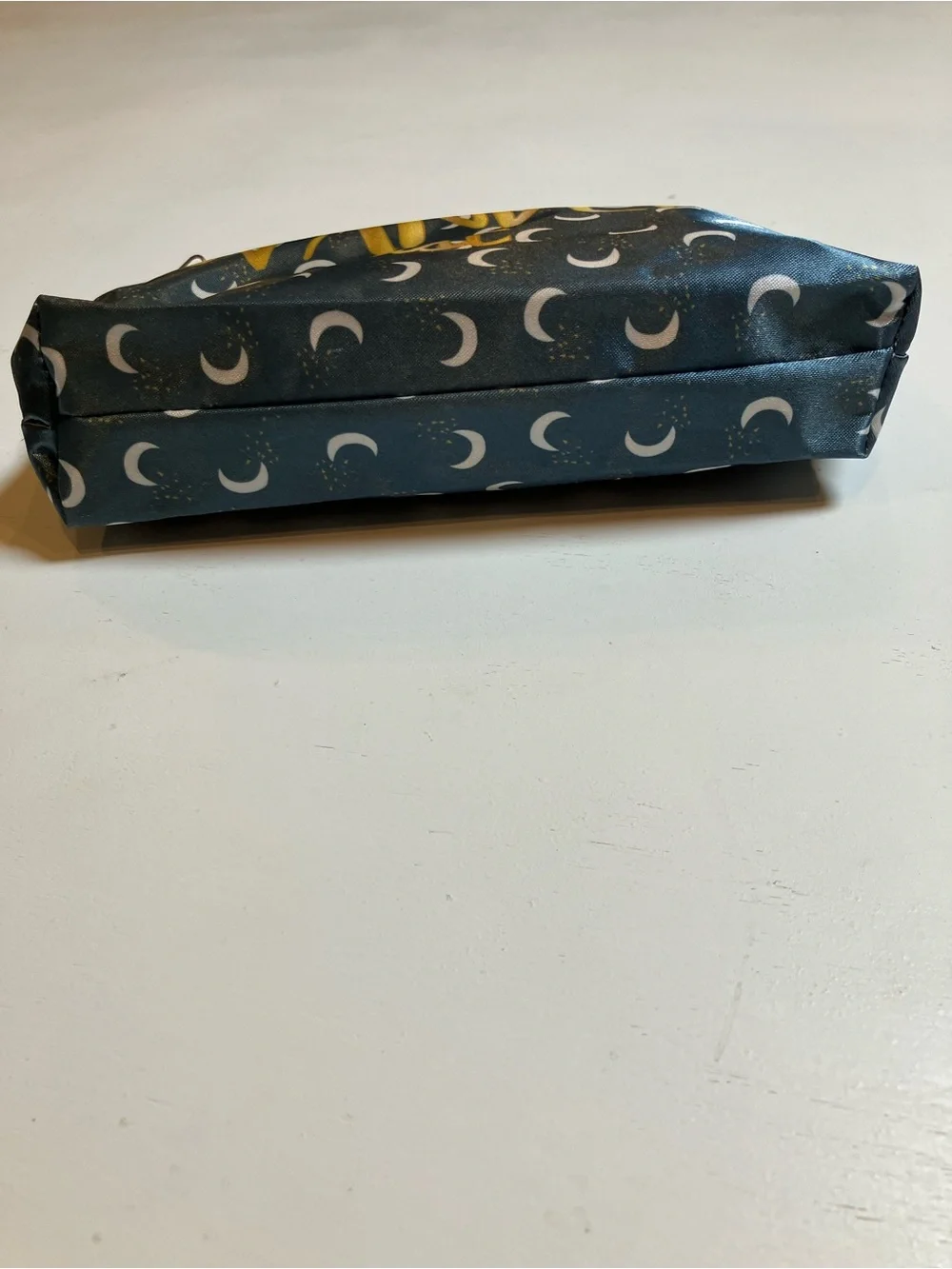 “Wander Lust” Cosmetic Bag in Thick Satin Fabric
